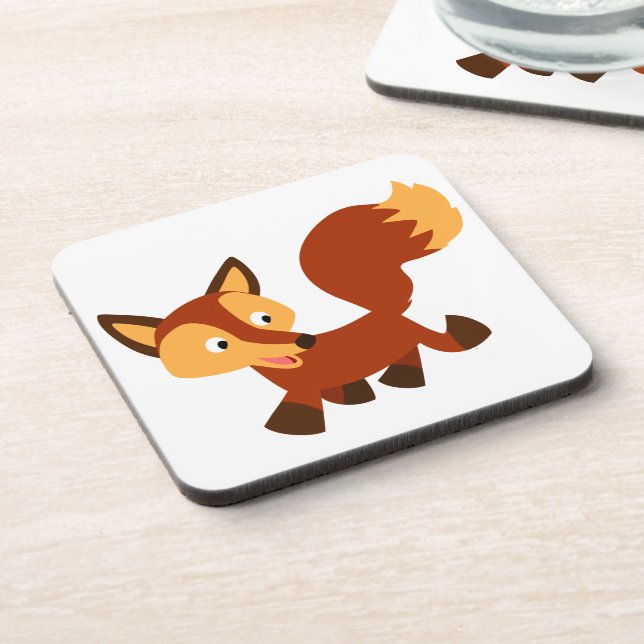 Posavasos Juego de gallos de Personalizado Fox (Lado Izquierdo)