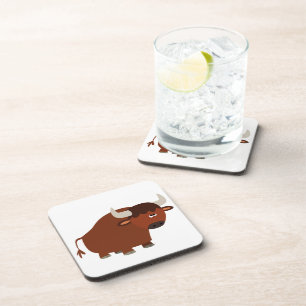 Posavasos Juego de gallos de toros de Personalizado