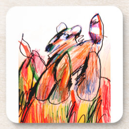 Posavasos Juego de mapache otoño