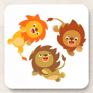 Posavasos Juego de montaña rusa de leones sin peso