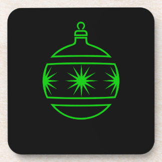 Posavasos Juego de montaña rusa - Ornamento de Navidad