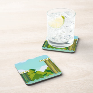 Posavasos Juego de plataformas retro