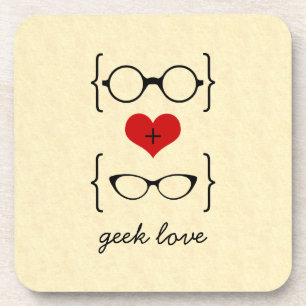 Posavasos Juego De Semillas De Gafas Geeky