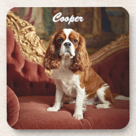 Posavasos Juego de Semillas Personalizadas Cavalier King Cha