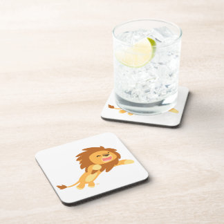 Posavasos Juego de tiras de león de Personalizado suave