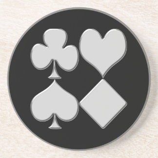 Posavasos Juegos de Cartas de Póquer Coasters