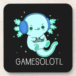 Posavasos Juegos Kawaii Ajolote Jugador