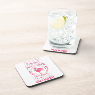 Posavasos Jueves Flamingo Duro Plastic Coaster