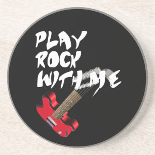 Posavasos Jugar al rock conmigo