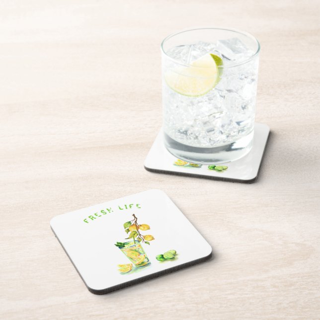 Posavasos Jugo de limón Guay beber Fiesta de Lemonade (Lado Derecho)