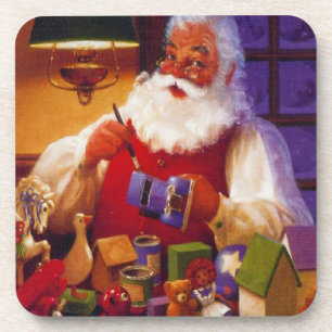 Posavasos Juguetes de Santa Fabricación de Juguetes de Astra