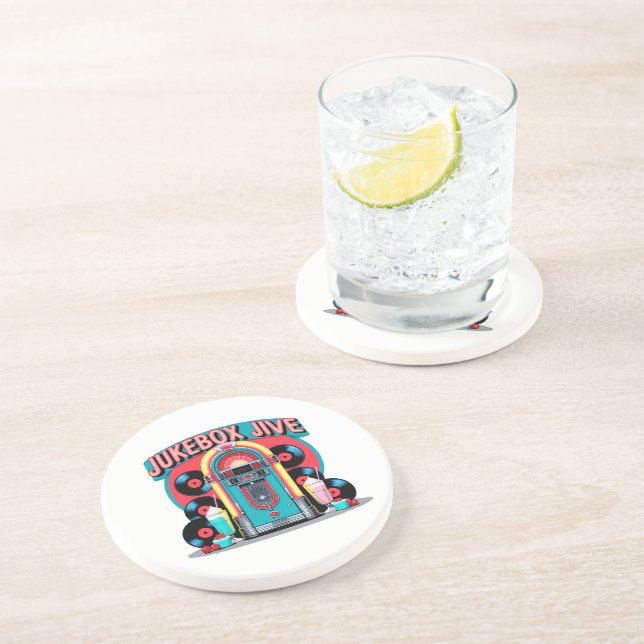 Posavasos Jukebox Jive (Lado)