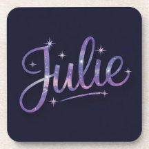 Julie Starry Sparkles Coaster Set