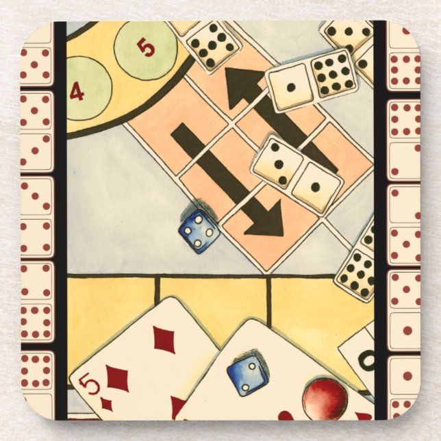 Posavasos Jumble surtido de juegos de oportunidad