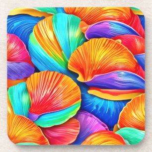 Posavasos Kaleidoscope de las conchas oceánicas