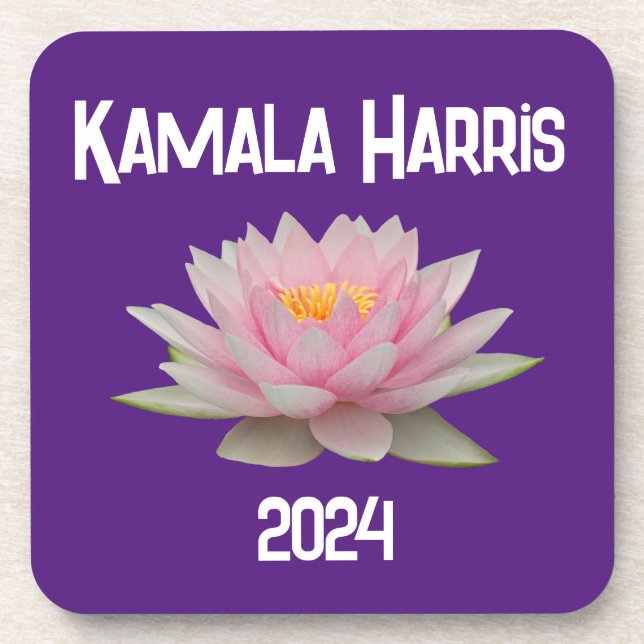 Posavasos Kamala Harris Lotus 2024 (Frente)