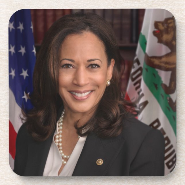 Posavasos Kamala Harris Vicepresidente de los Estados Unidos (Frente)