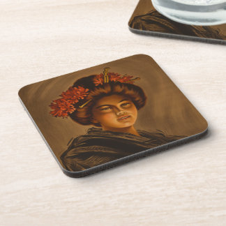 Posavasos Karama: Romance Japonés Actriz Geisha