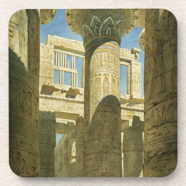 Posavasos Karnak, c.1866 (w/c en el papel) (Frente)