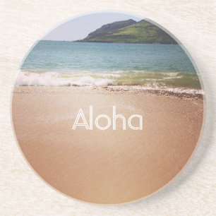 Posavasos Kauai Hawaii Playa Océano (mi fotografía)
