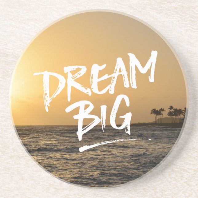 Posavasos Kauai Sunset Dream Big (Frente)