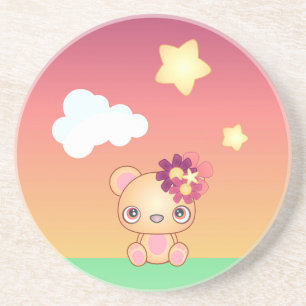 Posavasos Kawaii Bear