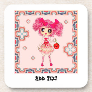 Posavasos Kawaii Girl Pinky so sweet