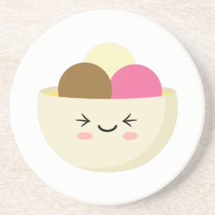 Posavasos Kawaii Ice Cream
