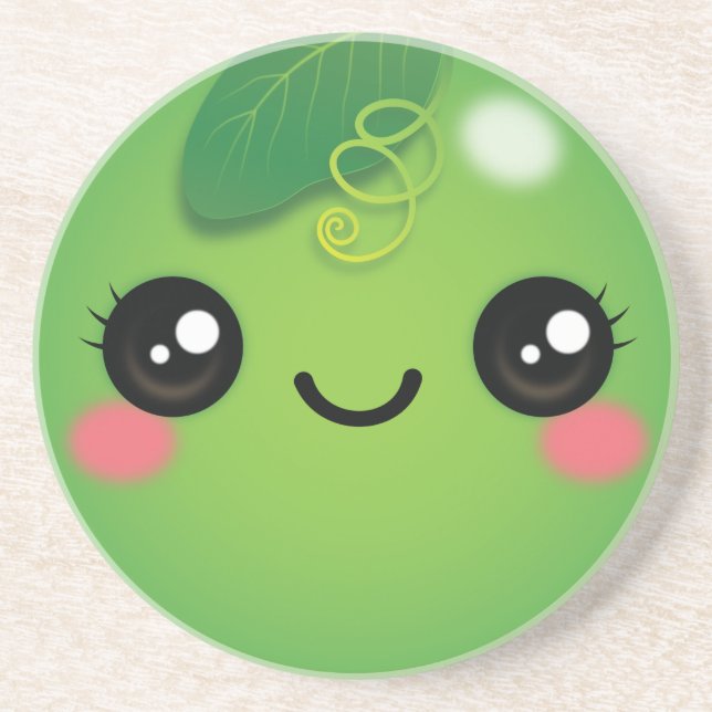 Posavasos Kawaii Pea Coaster (Frente)