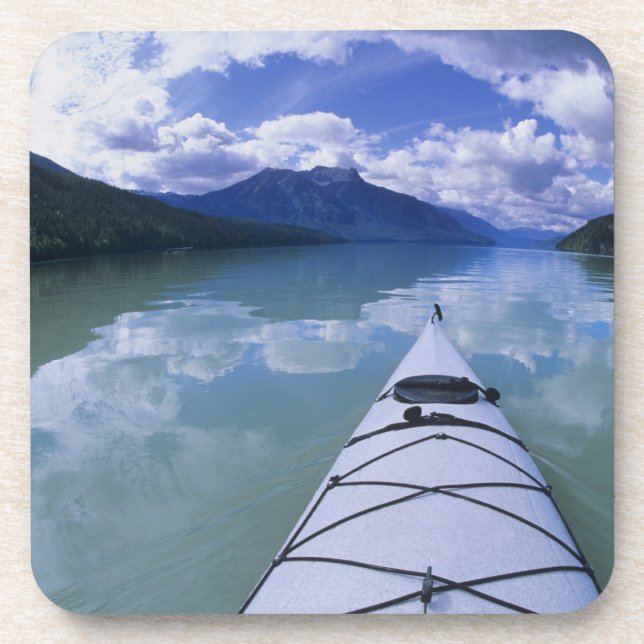 Posavasos Kayak al final del Lago Azure en Wells (Frente)