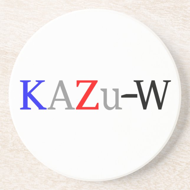 Posavasos KAZu-W (Frente)