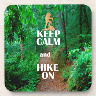 Posavasos Keep Calm and Hike On