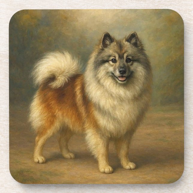 Posavasos Keeshond (Frente)