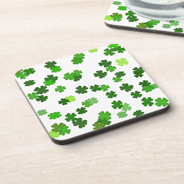 Posavasos Kelly "Shamrock Falling" (Lado Izquierdo)