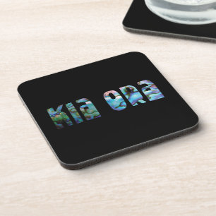POSAVASOS KIA ORA KIWI GREETONE COASTER