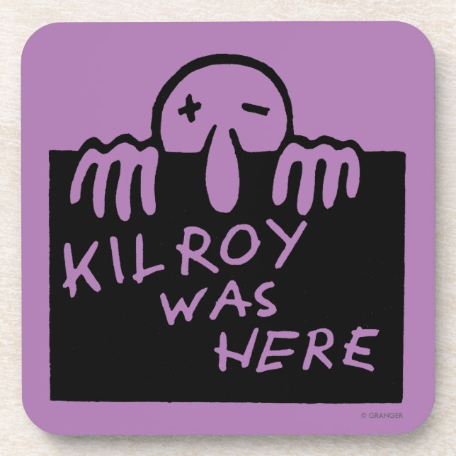 Posavasos Kilroy estaba aquí (Frente)