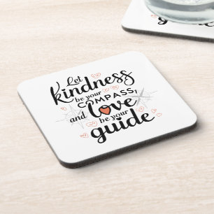 Posavasos Kindness Compass Coaster