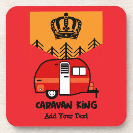 Posavasos King of the Camper - Gracioso camping RV Coffee Mu