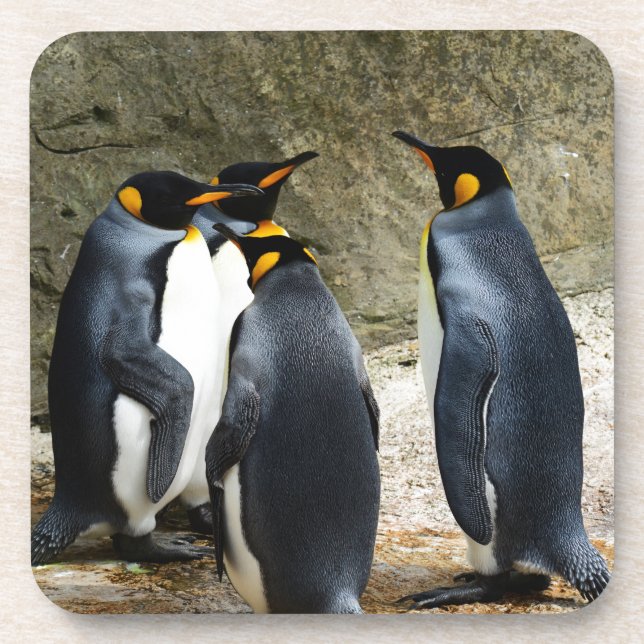 Posavasos King Penguin (Frente)