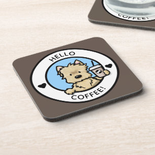 Posavasos KiniArt Cairn Café Lover Atractiva montaña de plás