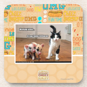 Posavasos Kitteh de trabajo