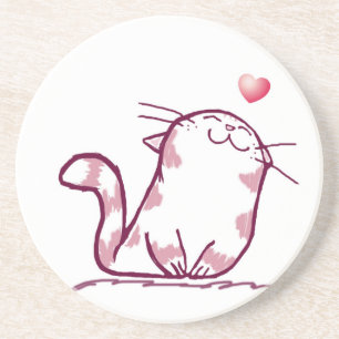 Posavasos Kitty Love