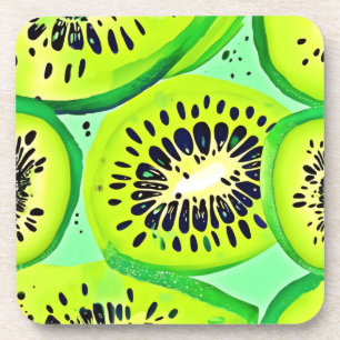 Posavasos Kiwi Slices: vivos y frescos