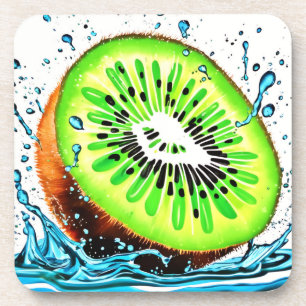 Posavasos Kiwi Splash of Fresness