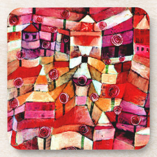Posavasos Klee - Jardín Rosa