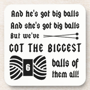 Posavasos Knitting • Big Balls of Yarn Crafts