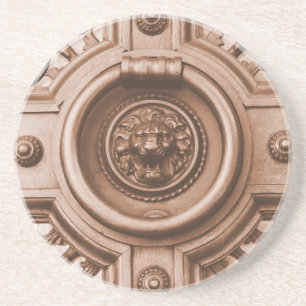 Posavasos Knock Knock - Tocador de la puerta del casco antig