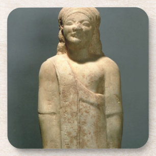 Posavasos Kouros Dionysermos, Griego, período arcaico, c.60