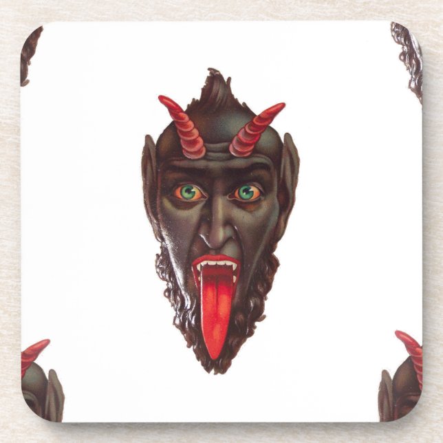 Posavasos krampus vintage (Frente)