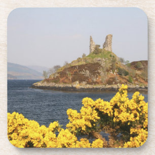 Posavasos Kyleakin, Escocia. Las antiguas ruinas de 2